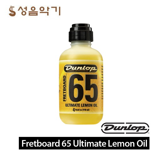 던롭 레몬오일 프렛보드 지판65 (6554) [Fretboard 65 Ultimate Lemon Oil]
